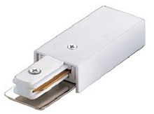 Ввод питания для шинопровода однофазный 220В Volpe UBX-Q121 K01 Белый 74х34мм картинка 